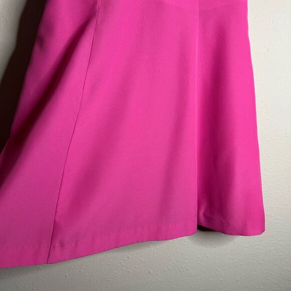 Keepsake The Label Hot Pink Strappy Back Mini Dress - Picture 5 of 11